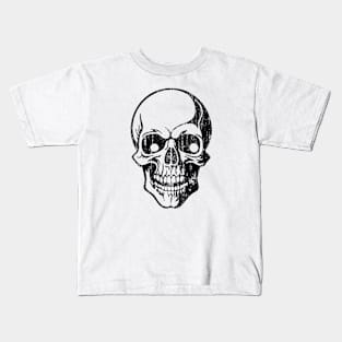 Intricate Skull distressed Kids T-Shirt
